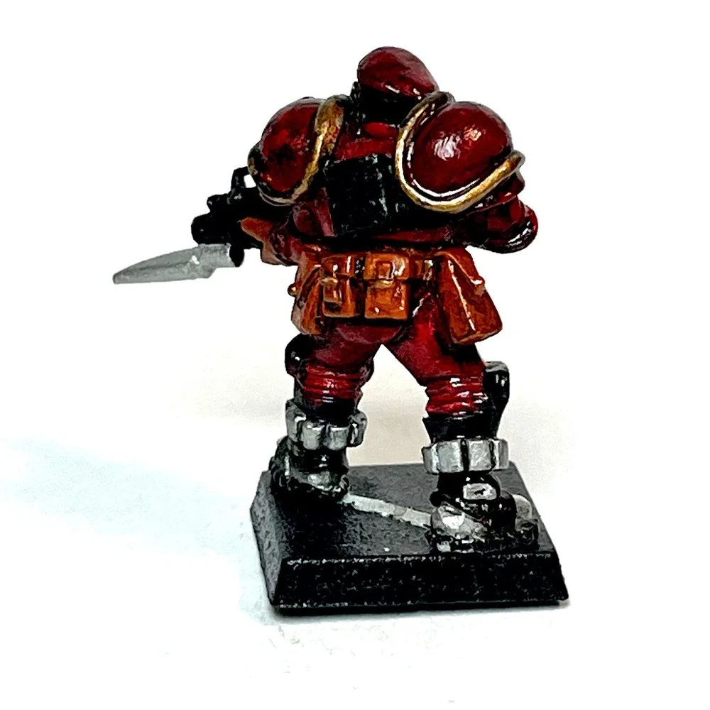 Warhammer 40k Rogue Trader Metal Space Marine Imperial Guard Painted Vintage